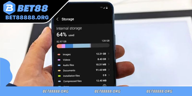 Free up storage to successfully download app