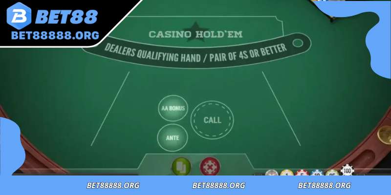 Overview of Casino Hold’em gameplay and rules