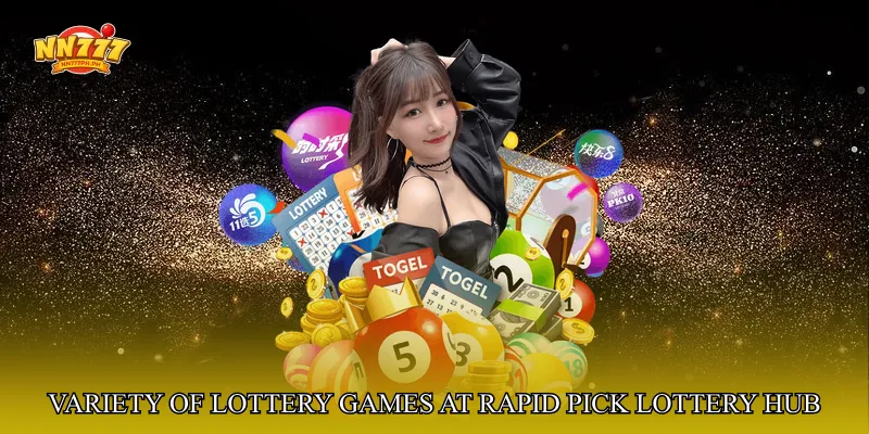 Variety of Lottery Games at Rapid Pick Lottery Hub